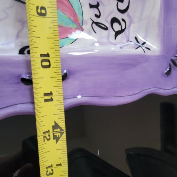 Certified International Jennifer Brinley Dinner Plates Spa Girl  Set of Two - Picture 6 of 8